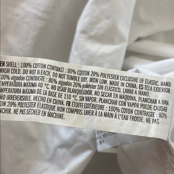 Tuckernuck Hyacinth House Roman Sleeve Gingham Cotton Poplin Top Sz XS - Picture 5 of 5